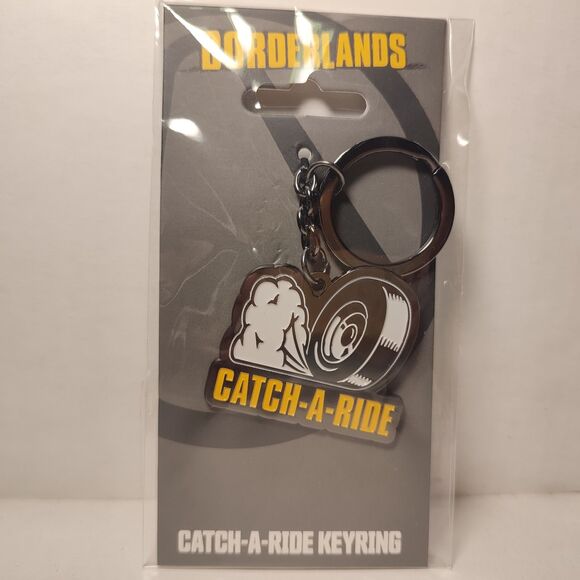 Borderlands 2 Catch A Ride Keyring Official Gearbox Limited Edition Keychain - Picture 1 of 3